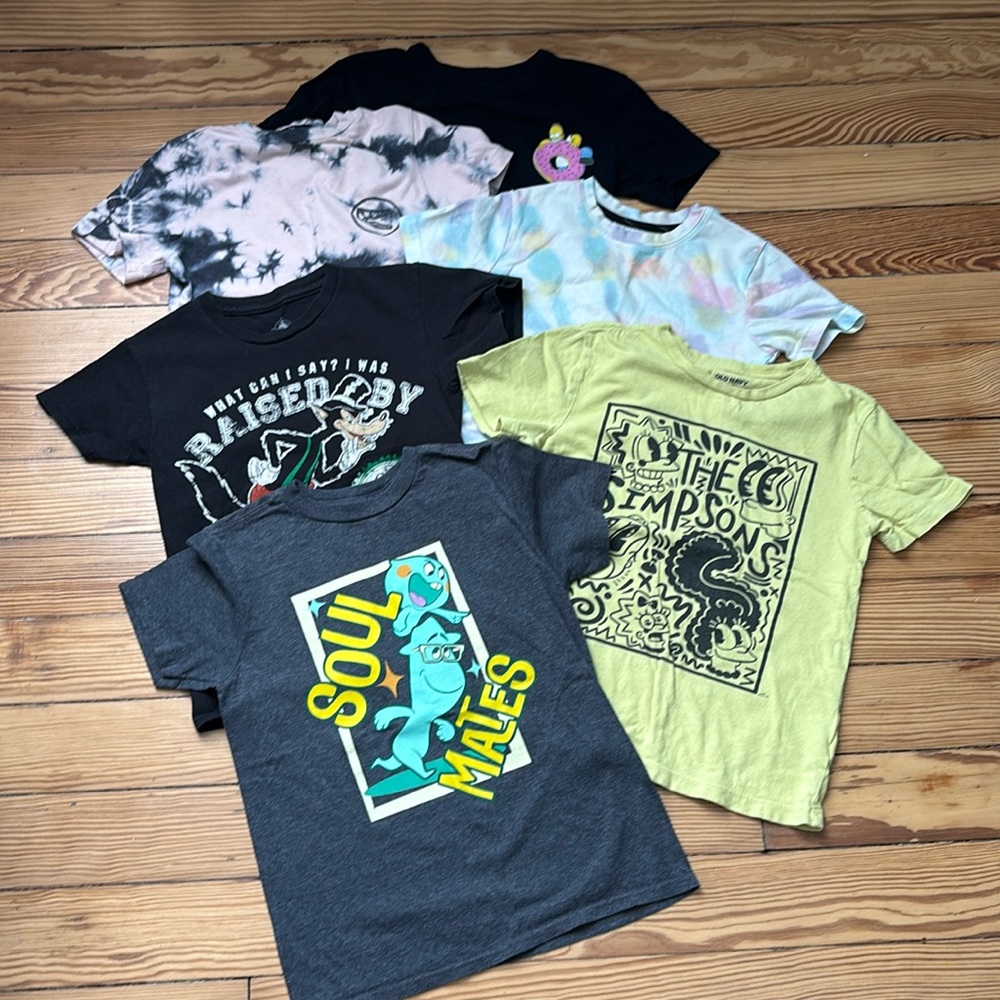 Lot of 6 Boys T-shirts